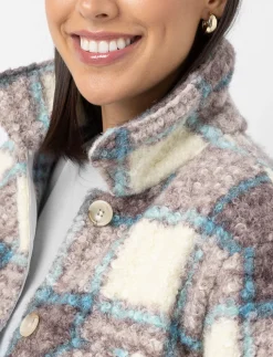 Plaid Shacket with Pockets