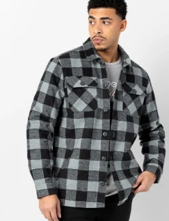 Plaid Shirt Jacket