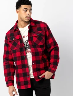 Plaid Shirt Jacket