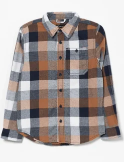 Plaid Shirt with Chest Pocket
