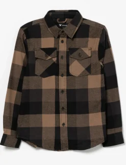 Plaid Shirt with Flap Pockets