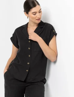 Plain Dolman Sleeve Blouse