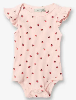 Pleated-sleeve Onesie