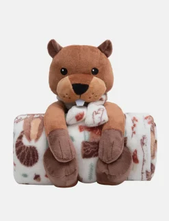 Plush Toy and Throw Set