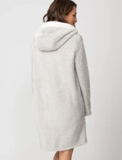 Plush Zip-up Bathrobe