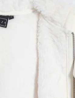 Plush-lined Zip-up Hoodie
