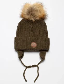 Pompom Cuffed Beanie - Baby