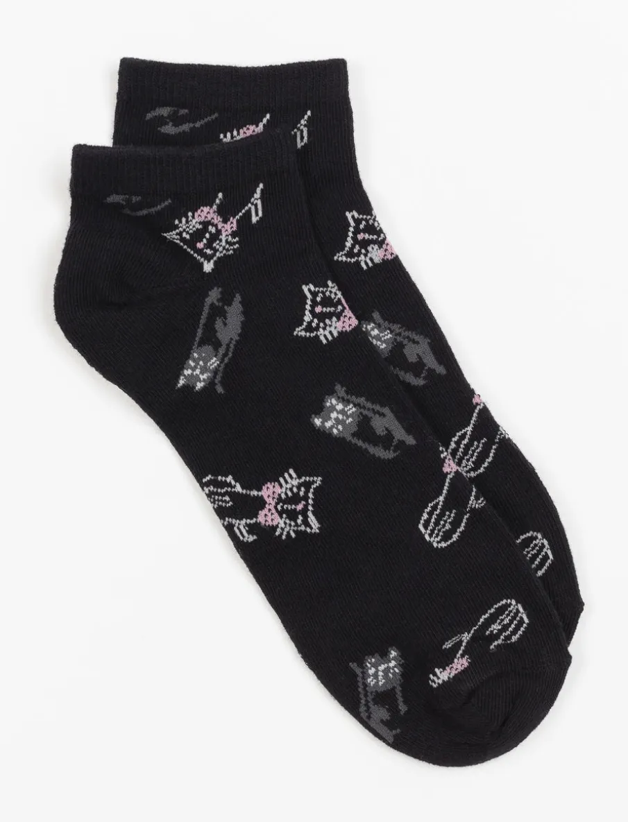 Printed Ankle Socks
