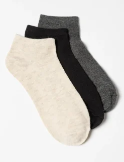 Printed Ankle Socks - Pack of 3