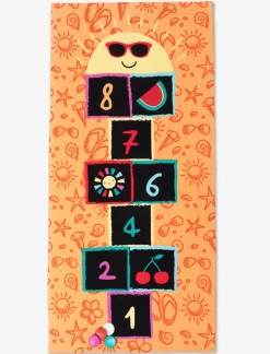 Printed Beach Towel + Accessories