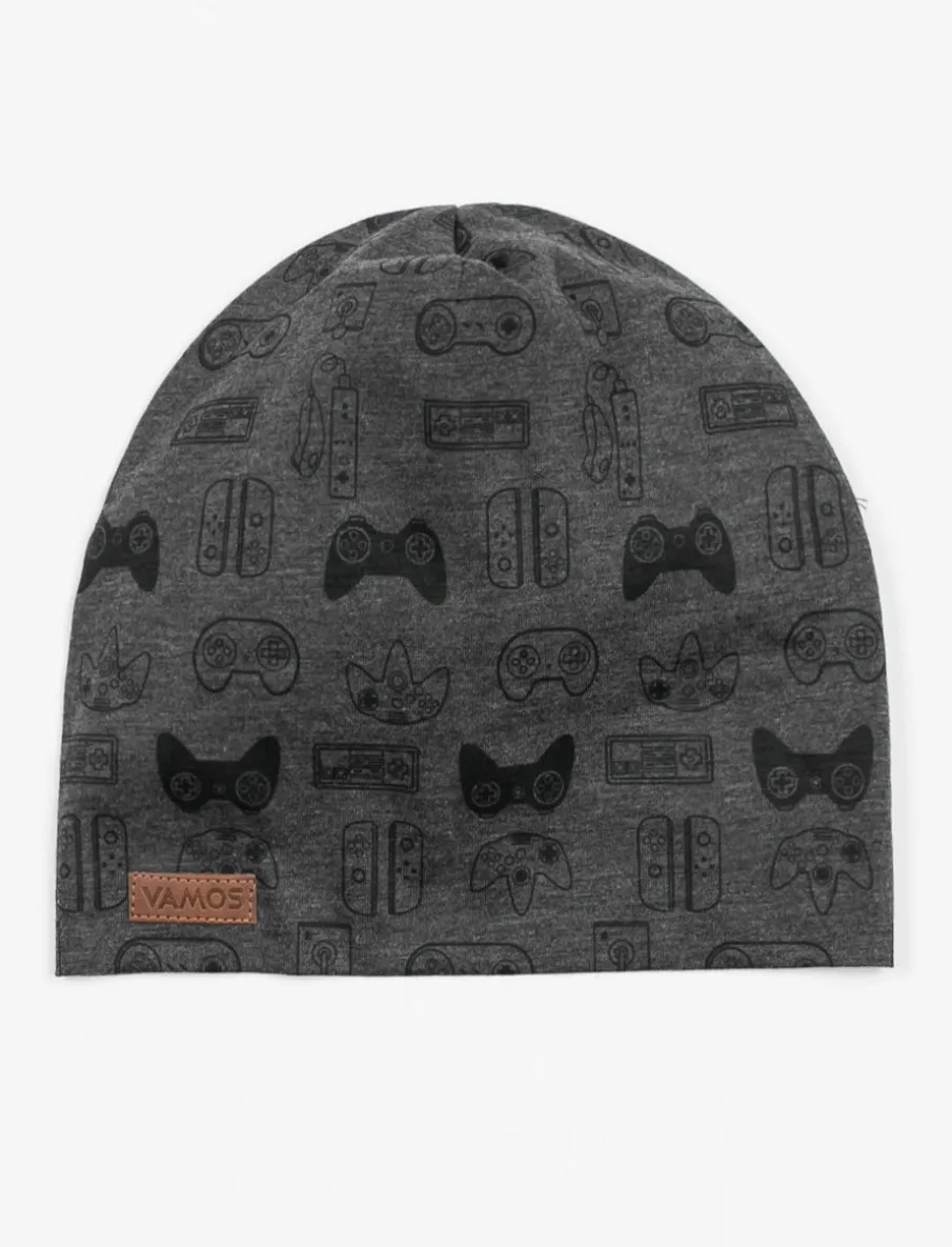 Printed Beanie - Children