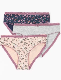 Printed Bikini Panties - Pack of 3
