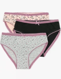 Printed Bikini Panties - Pack of 3