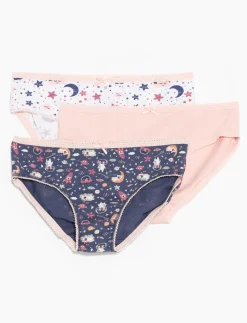 Printed Bikini Panties - Pack of 3