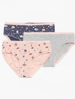 Printed Bikini Panties - Pack of 3