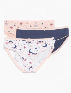 Printed Bikini Panties - Pack of 3