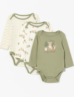 Printed Bodysuits - Pack of 3