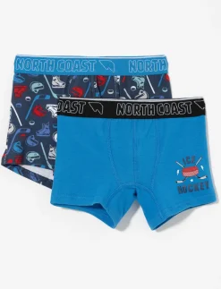 Printed Boxer Briefs - Pack of 2