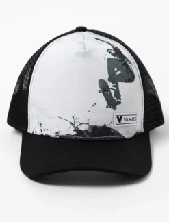 Printed Cap with Mesh