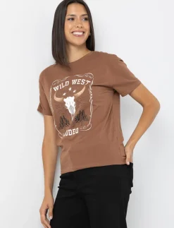 Printed Crew Neck T-shirt