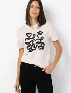 Printed Crew Neck T-shirt