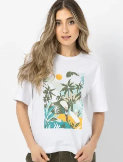Printed Crew Neck T-Shirt