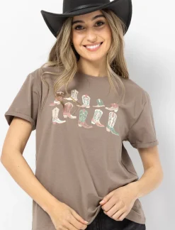 Printed Crew Neck T-Shirt
