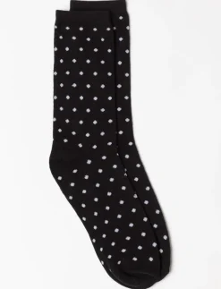 Printed Crew Socks