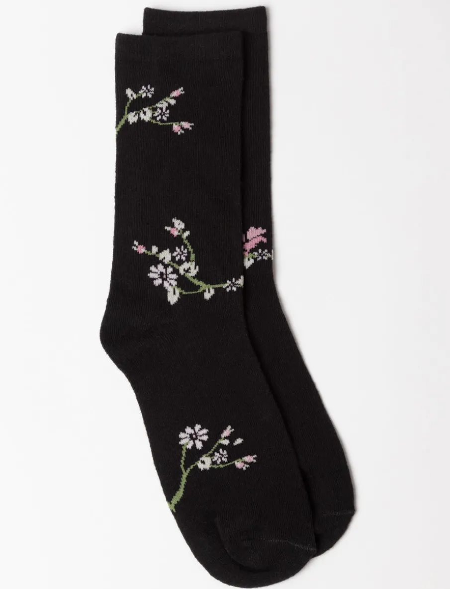 Printed Crew Socks