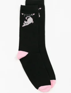 Printed Crew Socks