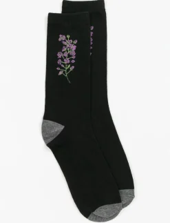 Printed Crew Socks