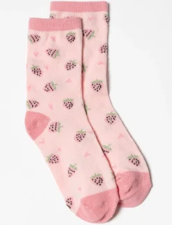 Printed Crew Socks