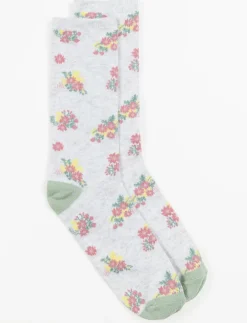 Printed Crew Socks