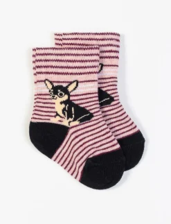 Printed Crew Socks
