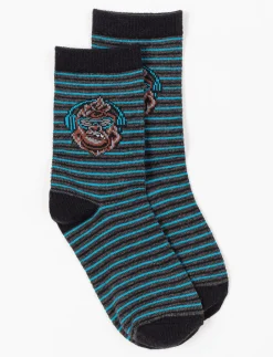 Printed Crew Socks