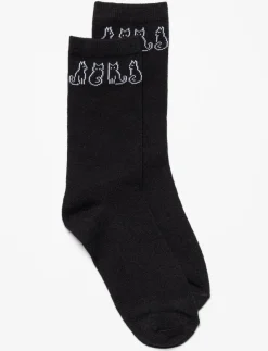Printed Crew Socks