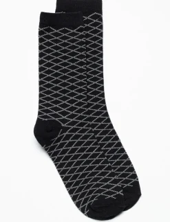 Printed Crew Socks
