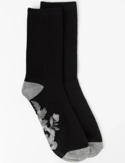 Printed Crew Socks