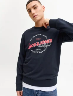 Printed Crew-neck Sweatshirt