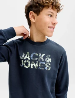 Printed Crew-neck Sweatshirt