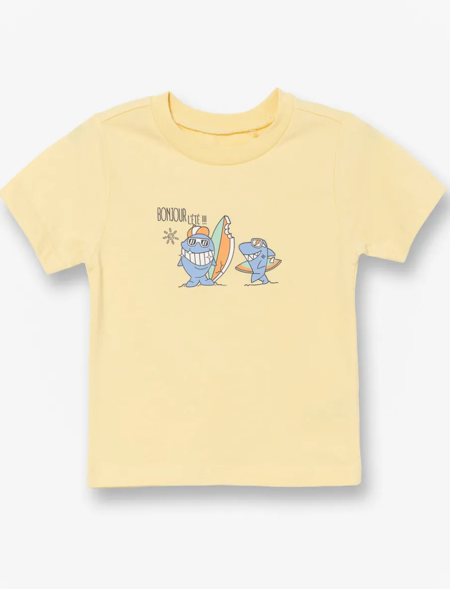 Printed Crew-neck T-shirt