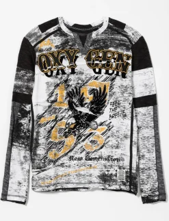 Printed Crew-neck T-shirt