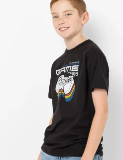 Printed Crew-neck T-shirt