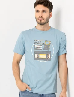 Printed Crew-neck T-shirt