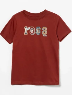 Printed Crew-neck T-shirt - Little Boy
