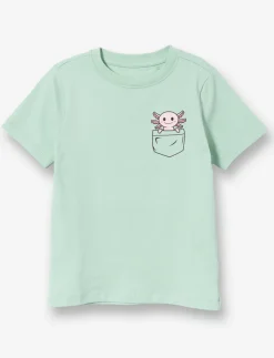 Printed Crew-neck T-shirt - Little Boy