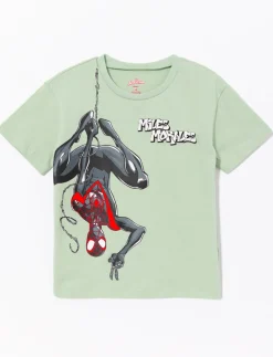 Printed Crew-neck T-shirt - Spider-Man