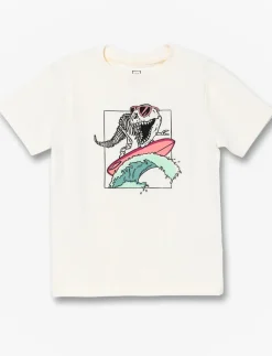 Printed Crew-neck T-shirt - Little Boy