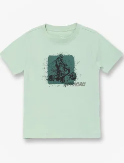 Printed Crew-neck T-shirt - Little Boy