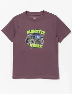 Printed Crew-neck T-shirt - Little Boy